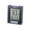 MEBUS Funkwecker digital ohne 1x AAA Batterie 8,5x7x2,5cm schwarz