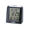 MEBUS Funkwecker digital ohne 1x AAA Batterie 8x7x2,5cm schwarz