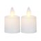 STAR TRADING LED-Kerze 'Twinkel' 2er Set, 2 Batterien CR2450