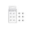 ZELLER PRESENT Magnet-Set 6er Set