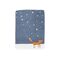 FUSSENEGGER Babydecke KiDs 'Fuchs' unter Sternen grau/rosa
