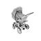 reer Regenschutz RainCover Classic für Kombi-Kinderwagen mit Reißverschluss