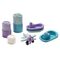 DANTOY Thorborn Bath Set 9-teilig 5 x Becher in verschiedenen Größen, 3 x Schiffchen, 1 x Propellerflugzeug