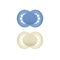 MAM Schnuller Original Pure plain Silikon boy 2er Set 2er Set