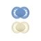 MAM Schnuller Original Pure plain Silikon boy 2er Set 2er Set