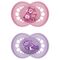 MAM Schnuller Original Pure Silikon girl 'Reh / Vogel' 2er Set 2er Set