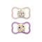 MAM Schnuller Supreme Night Silikon 'Katze / Sterne' 2er Set 2er Set