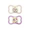 MAM Schnuller Supreme Night Silikon 'Katze / Sterne' 2er Set 2er Set