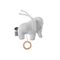 Nattou Jacquard-Optik Spieluhr Elefant 'Tembo'