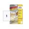 AVERY ZWECKFORM Etiketten L4735REV 210x297 25 Blatt