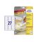AVERY ZWECKFORM Etiketten L4737REV 635x296 25 Blatt