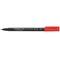 STAEDTLER Lumocolor wasserfest F rot