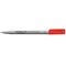 STAEDTLER Lumocolor wasserlösl.S rot
