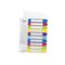 LEITZ Register WOW bedruck 1-10 farb