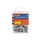 Herlitz Musterbeutelklamm.60 Flachkopf 60er Pack