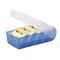 HAN CROCO Karteibox A8 quer blau