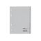 DURABLE Register PP A5 A-Z grau 20tlg. 20-teilig