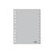 DURABLE Register 1-12 A4 volldeck.grau 12-teilig