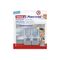TESA Tesa Powerstrips Haken chrom L 2er Pack