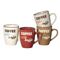 RITZENHOFF & BREKER Jumbokaffeebecher 'Coffee talk' 4fach sortiert