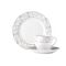 WELLCO Kaffeeset Grenoble Porzellan 18teilig