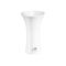 Sandra Rich Vase Tulip Porzellan 11,5cm Ø7cm weiß