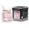 RITZENHOFF & BREKER Cocktail-Set 'quote happines' 3-teilig 1 x Weintumbler 510 ml, 1 x Trinkhalm L 15 cm, 1 x Untersetzer