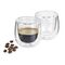 cilio tisch-accessoires Espresso-Glas 'Verona' 2er Set