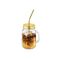 cilio tisch-accessoires Trinkbecher mit Trinkhalm