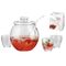 BOHEMIA CRISTAL  Bowleset 9tlg. Libera i.GK.