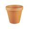 SPANG Blumentopf Ton Ø22cm konisch natur