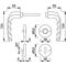 Rosettengrt.Birm.1117/17KV/17KVS Alu.F1 rd.PZ DIN L/R D/D HOPPE