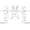 Schutzgarnitur NY 1810H/3331/3410 Alu.F1 72mm 36-46mm HOPPE