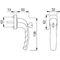 Fenstergriff NY 0810S/U10 TBT1 Alu.F9016/verkehrsweiß 32mm abschl.HOPPE