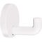 Einzelhaken 801.90.010 einfach A.30mm PA rubinrot 33 D.40mm HEWI