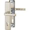 Schutzgarnitur London 113/2221/2410 Alu.F2 92mm 66-71mm HOPPE