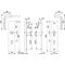 Schutzgarnitur Birm.1117/2221A/2440 Alu.F1 92mm 67-72mm HOPPE