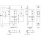 Einsteck-Fallenschloss 20/55/8mm DIN L/R silberf.ktg.BKS