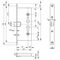 FS-Einsteckschloss 1125 PZW 24/65/72/9mm DIN L/R verz.rd BKS