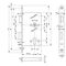 Panik-Einsteckschloss 1201 Fkt.E rd 20/55/72/9mm DIN L VA BKS