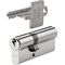 Profildoppelzylinder PZ 8812 31/50mm NuG beids.Anz.Schlü.3 versch.-schl.BKS