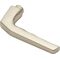 Türdrückerlochteil Frankfurt 117L Alu.F2/neusilberfarbig 4-KT.8mm DIN L/R HOPPE