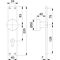 Knopflangschild 54/202 Alu.F2 72mm PZ HOPPE