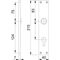 Langschildpaar 202SP F4/bronzef.F4 PZ 72mm HOPPE