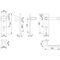 Kurzschildgarnitur London 54/227K/202KP/AP/113 Alu.F2 PZ eck.Wechselgrt.HOPPE