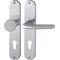 Langschildgarnitur Cardiff E48/302/1850Z VA F69 PZ 72mm DIN L/R HOPPE