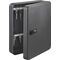 Schlüsselbox KC H200xB160xT60mm schwarz Stahlbl.Anz.Hak.20 St.