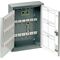 Schlüsselschrank 6700/176 R H380xB285xT105mm 2-türig m.Zylinderschl.Anz.Hak.176
