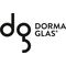 Glastürdrückerpaar Rundform LM niro elox.f.Drückerf.4-KT.8mm DORMA-GLAS