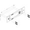 Montagepl.silber f.TS 3000 GEZE